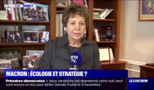 L'ancienne ministre Corinne Lepage pense que l'écologie n'est absolument pas "une conviction" chez Emmanuel Macron