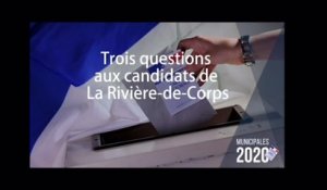 Municipales : débats entre les candidats de La Rivière-de-Corps