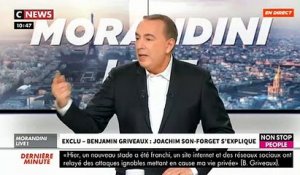 EXCLU - Griveaux: Le député Joachim Son-Forget, qui a relayé le lien vidéo sur Twitter, s'explique dans un échange tendu dans "Morandini Live" - VIDEO