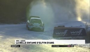 Rallye de Suède - La belle entame d'Evans