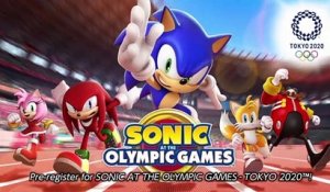 Présentation de Sonic aux jeux Olympiques de Tokyo 2020 sur iOS