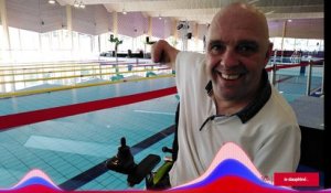 Philippe Croizon invité à parler dépassement de soi pour l’inauguration de la piscine de Chambéry