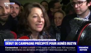 Les premières heures d'Agnès Buzyn en campagne pour la mairie de Paris