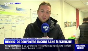 20.000 foyers sont toujours privés d'électricité en France après le passage de la tempête Dennis