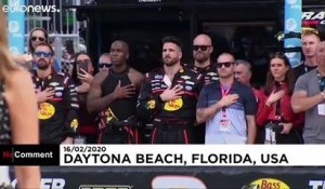Donald Trump donne le départ du Daytona 500, célèbre course de NASCAR