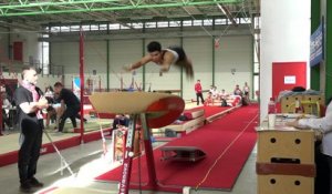Reportage - La première compétition départementale de gymnastique masculine de l'année prend place à Voiron