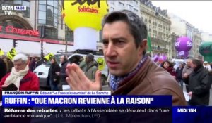 Selon François Ruffin, il faut que "Macron revienne à la raison"
