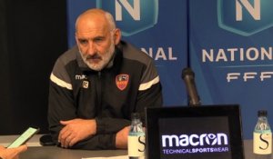 Vidéo - le point presse du coach F. Ciccolini avant la réception de Dunkerque