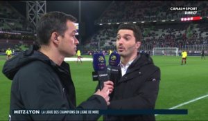 Les impressions de Vincent Hognon avant Metz / OL - Ligue 1 Conforama