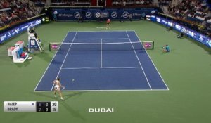 Dubaï - Halep expédie Brady et file en finale