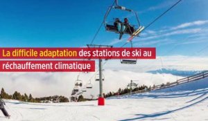 La difficile adaptation des stations de ski au réchauffement climatique