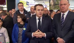 Emmanuel Macron: "Rien ne doit justifier des actions contre nos agriculteurs"