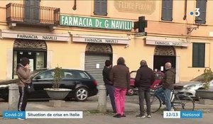 Covid-19 en Italie : 11 villes placées à l'isolement