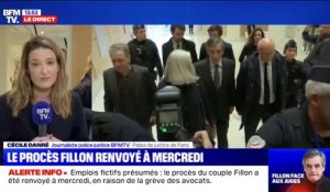 Le procès Fillon est renvoyé à mercredi en raison de la grève des avocats
