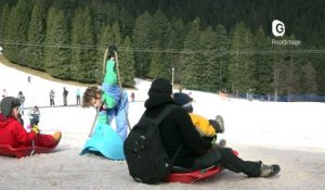 Reportage - Col de Porte : Les touristes viennent skier en famille