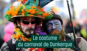 À l'origine du clet'che, le costume du carnaval de Dunkerque