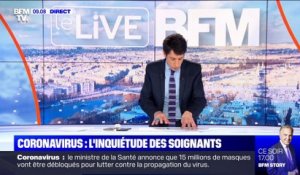 Coronavirus: l'inquiétude des soignants - 27/02