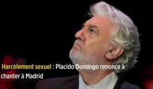 Harcèlement sexuel : Placido Domingo renonce à chanter à Madrid
