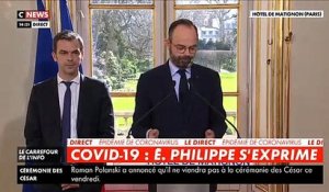 Virus – Edouard Philippe: "Je veux rassurer les Français : le calme, la mesure et le bon sens sont de rigueur" - VIDEO