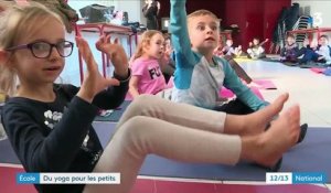 Enfance : du yoga dès la petite école