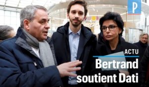 Municipales à Paris : Rachida Dati s'affiche avec Xavier Bertrand à la gare du Nord