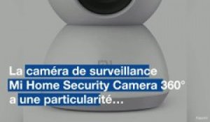 Zoom sur la Mi Home Security Camera 360° de Xiaomi
