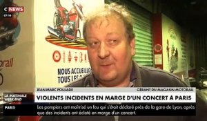 Paris: Les images inquiétantes et les explications après les violents incidents hier soir Gare de Lyon lors d'une d’une manifestation interdite