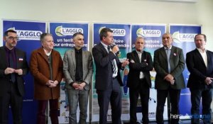 BESSAN - L’agglomération Hérault Méditerranée inaugure la pépinière d’entreprises Gigamed
