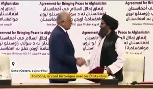 Accord historique entre talibans et États-Unis
