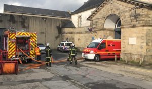 Important dégagement de fumée à la maison d’arrêt