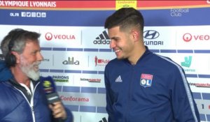 Bruno Guimarães élu homme du match pour son premier derby