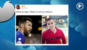 Les réseaux sociaux cartonnent Lionel Messi après son mauvais Clásico