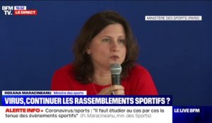Coronavirus: la ministre des Sports veut étudier "au cas par cas" la tenue des événements sportifs