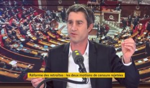 "Je souhaite une dissolution de l'Assemblée nationale. Aujourd'hui Emmanuel Macron n'a pas de légitimité", affirme François Ruffin, député La France insoumise.