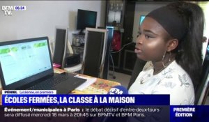 À Crépy-en-Valois, cette lycéenne suit ses cours à distance depuis qu'elle est confinée chez elle