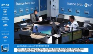 La matinale de France Bleu Azur du 05/03/2020