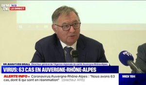 Coronavirus: "L'ensemble des 63 cas sont en lien avec des clusters connus, essentiellement celui de Mulhouse" (ARS)