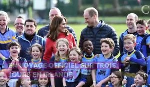 Kate Middleton en robe verte à motifs : elle rayonne aux côtés de William