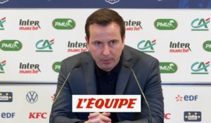 Stéphan : «Le scénario est cruel» - Foot - CdF - Rennes