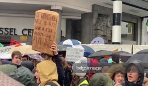 Manifestation pour le climat à Bruxelles avec Greta Thunberg