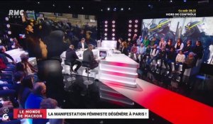 Le monde de Macron: La manifestation féministe dégénère à Paris ! - 09/03