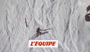 la chute de Léo Slemett en Autriche - Adrénaline - Ski freeride