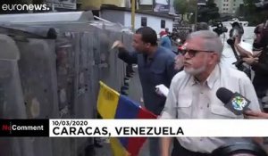 Venezuela : la police bloque une manifestation de l'opposition