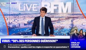 Virus: "98% des personnes guérissent" - 11/03