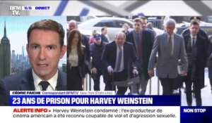Harvey Weinstein condamné à 23 ans de prison