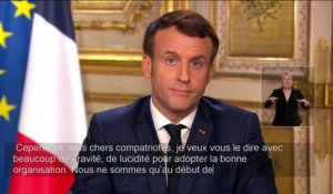 L'intégralité du discours aux Français d'Emmanuel Macron le 12 mars annonçant les mesures pour lutter contre le coronavirus