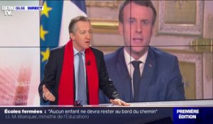 EDITO - Emmanuel Macron "a mis en scène son hésitation" sur la tenue des municipales