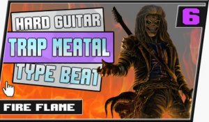 [ FREE ] Hard Aggressive Guitar Trap Metal Type Beat || Fire Flame