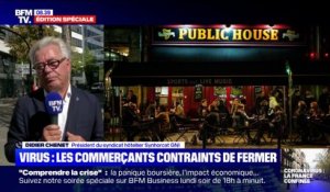 Fermeture des commerces: pour Didier Chenet (Synhorcat GNI), "la position des assurances est indécente"