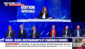 Virus: bars, restaurants et cinémas fermés (1/3) - 14/03